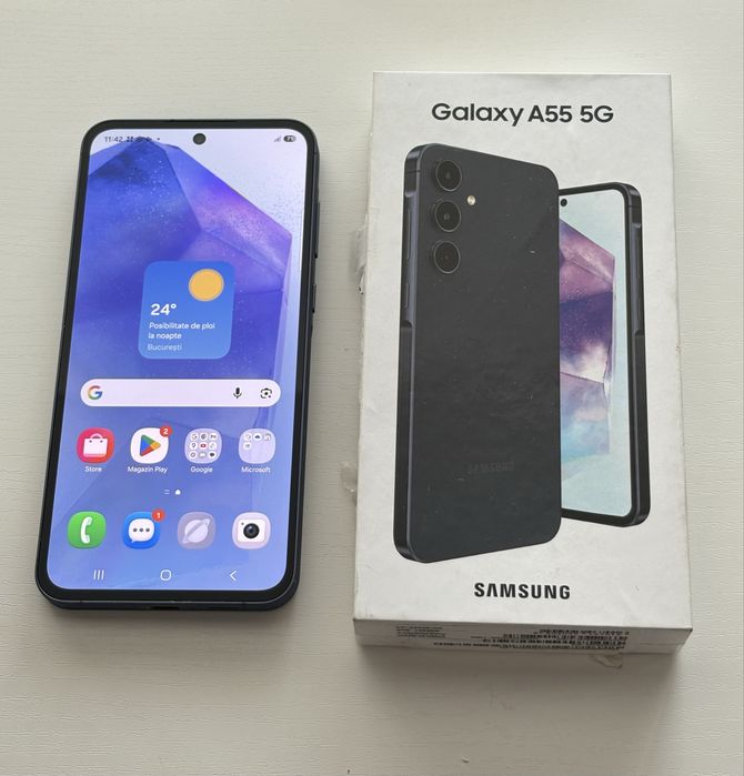 Samsung Galaxy A55 5G 256 gb stare perfecta