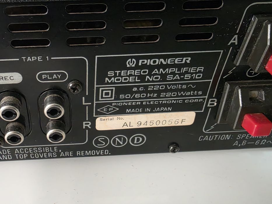 Комплект Pioneer SA-510 & TX-410L (Blue Line)