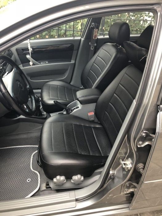 Авто чехлы из экокожи "АВТОПИЛОТ", Для Chevrolet Gentra, Lacetti.