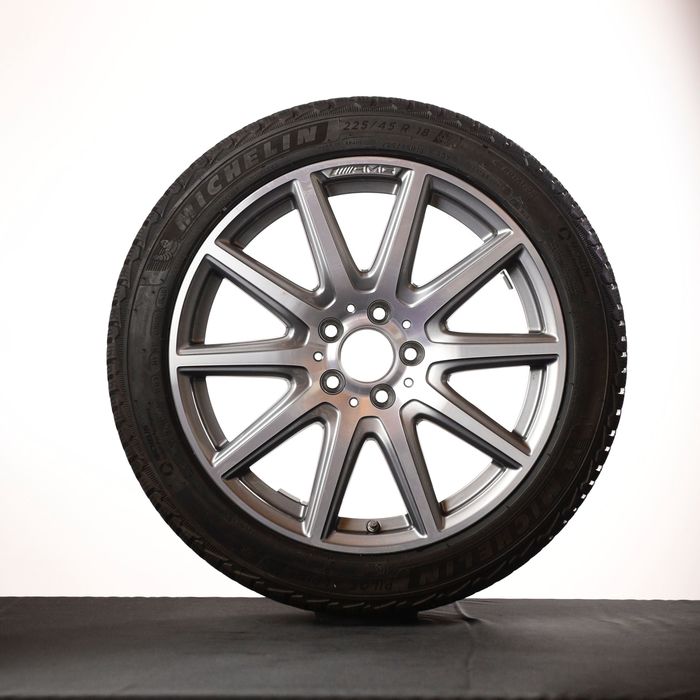 Комплект 4броя Michelin 225/45 R18 DOT4119| Джанти А1774018900 8Jx18H2-N ET48,5| Гуми и джанти