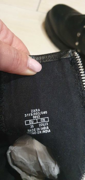 Детски ботуши Zara ,размер 35