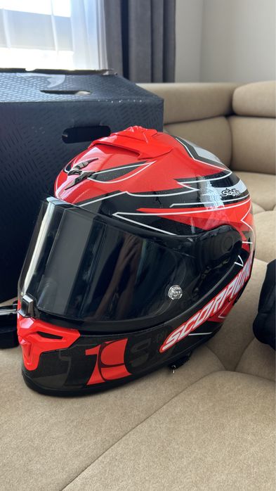 Каска Scorpion Exo-R1 EVO AIR ALVARO (размер М)