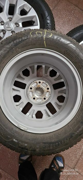 Schimb/Vand jante aliaj Duster r16 cu anvelope Goodyear all season 215 65 16