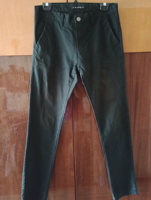 Черен мъжки панталон