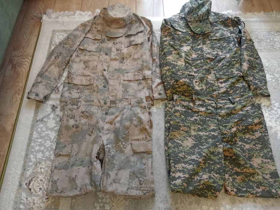 Камуфляжные ватные летние формы