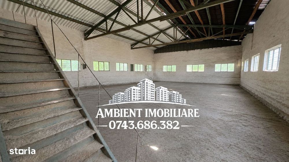 HALĂ DEPOZITARE sau ATELIER, teren 310 mp, VASLUI - zona Industrială;