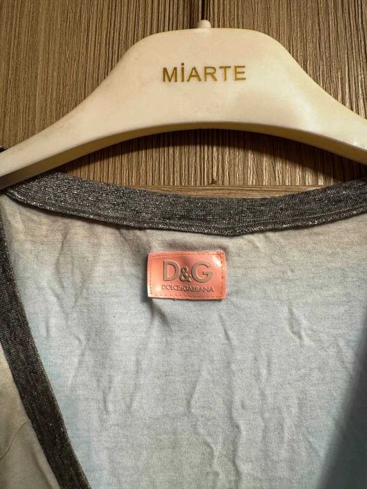 Подарявам - дамски бял потник D&G