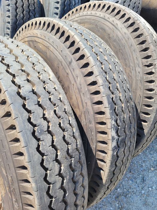 Anvelope si roti 10.00r20 cu 8 gauri pentru pentru remorci ag