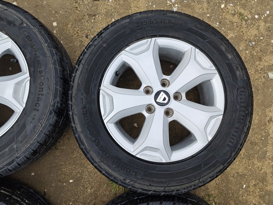 Jante Originale din Aluminiu de Dacia Duster OEM pe 16"