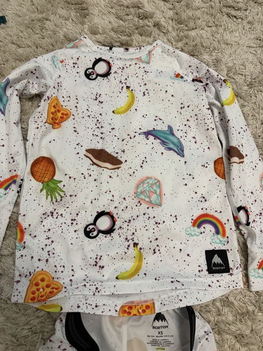 Costum termic copiii Burton - marime XS, 5-7 ani