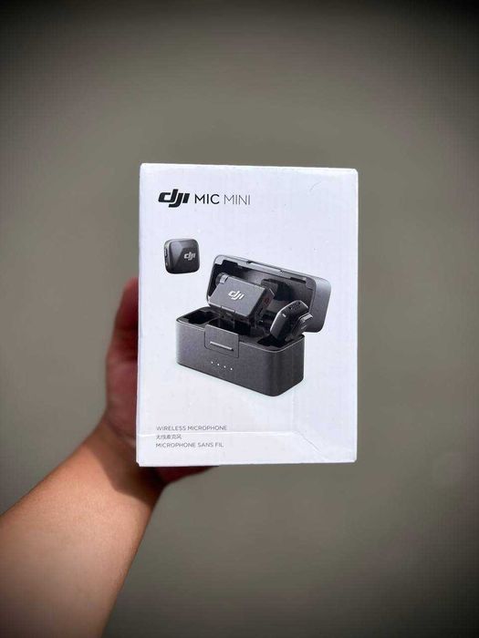 DJI Mic 3 | Mic mini Микрофон Беспроводной петличный петличка