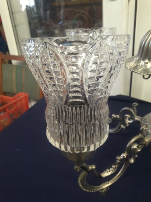 Хрустальная люстра Чехословакия