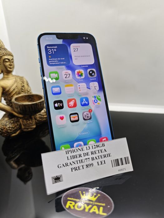 Amanet Royal: iPhone 13/128GB/77 Baterie