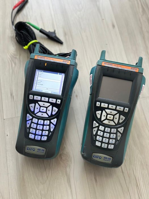 EXFO AXS 200/635 Sharp Tester Testare Linii Telecomunicatii Multimetru Digital Dmm Stare Buna