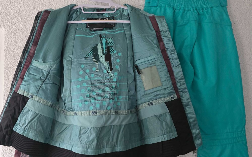 Дамски ски екип 686 ACC и Crivit размер М