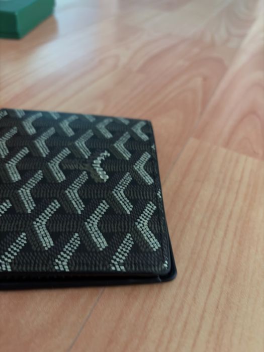 portofel negru goyard- nou cu eticheta