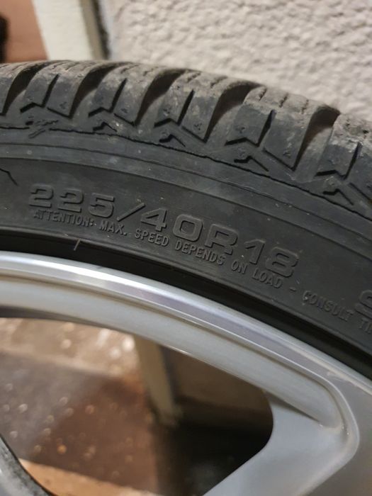 Roți ( jante 18/ 5x112 ,57,1, et 46) cu anvelope Goodyear 225 40 18 ia