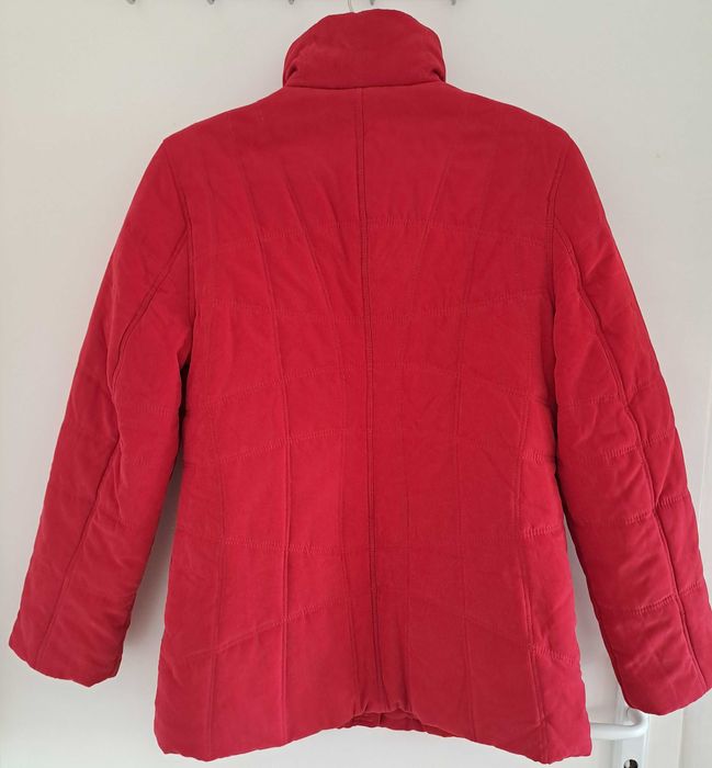 Дамско зимно яке - червено