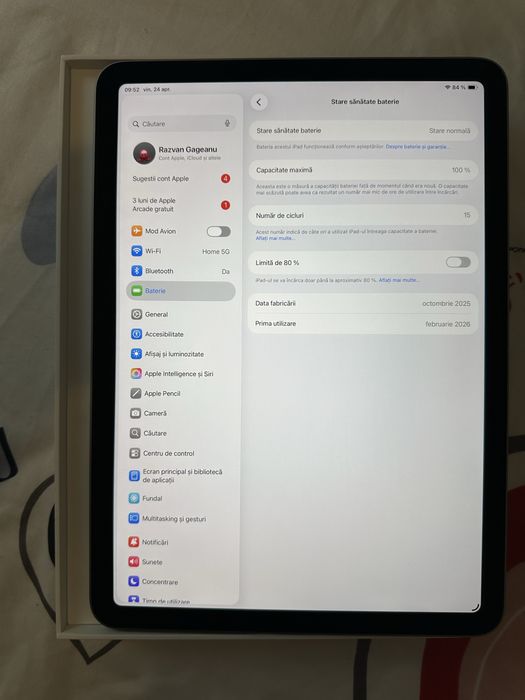 Apple Ipad air 11” M3 256 Gb wifi