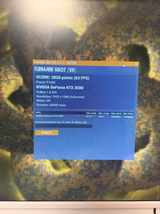Видеокарта Rtx3080