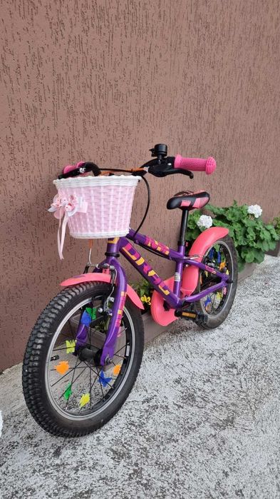 Колело Drag Rush 16" е детски велосипед + помощни колелца