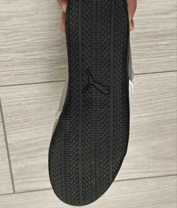 Балетки Puma серебристые