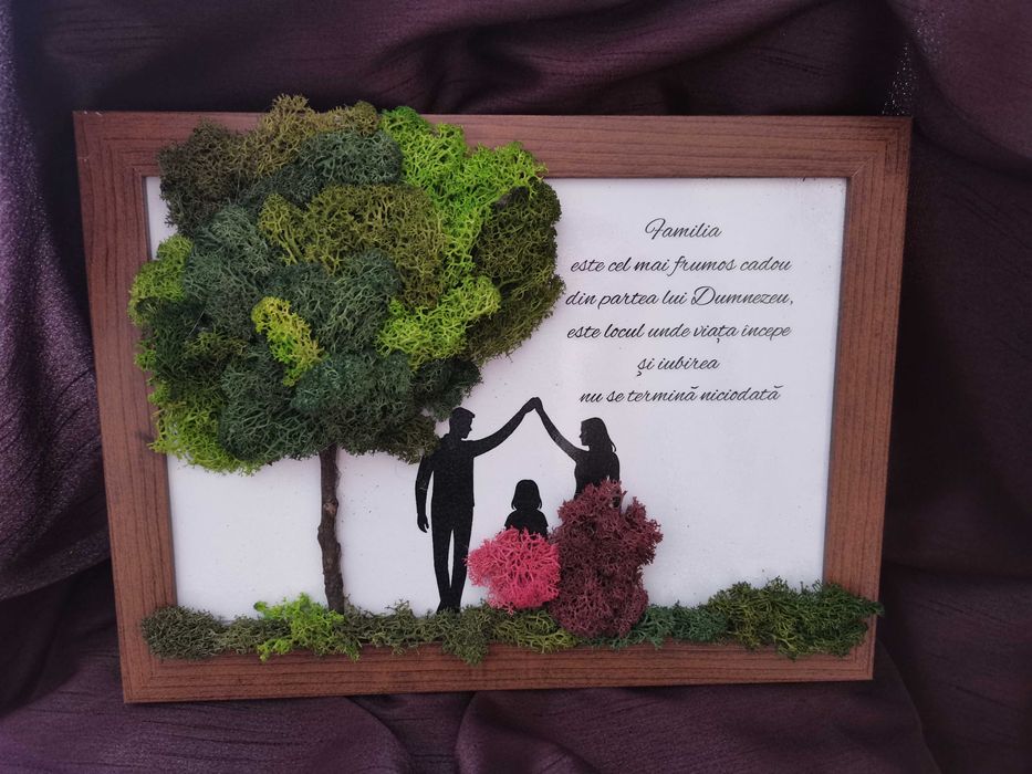 Decorațiuni din licheni