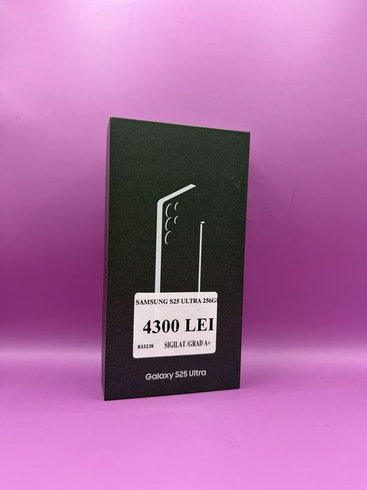 Samsung S25 ultra 256GB SIGILAT •Matei Amanet Margeanului• 8332
