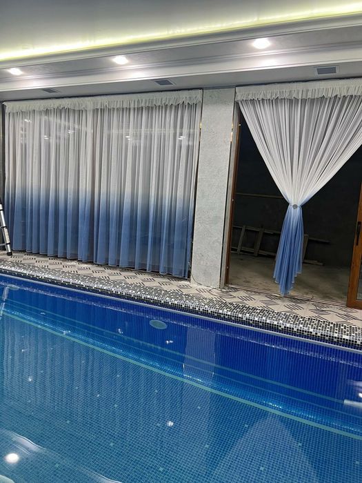 Установка карнизов для штор любой сложности