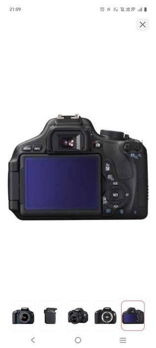 Продам canon  EOS 600d 100 тыс