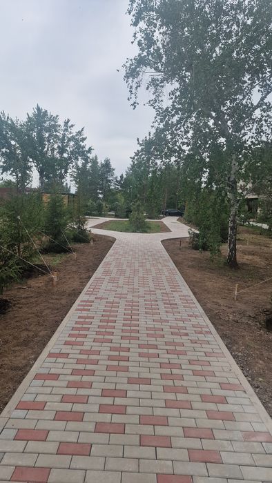 Укладка брусчатки