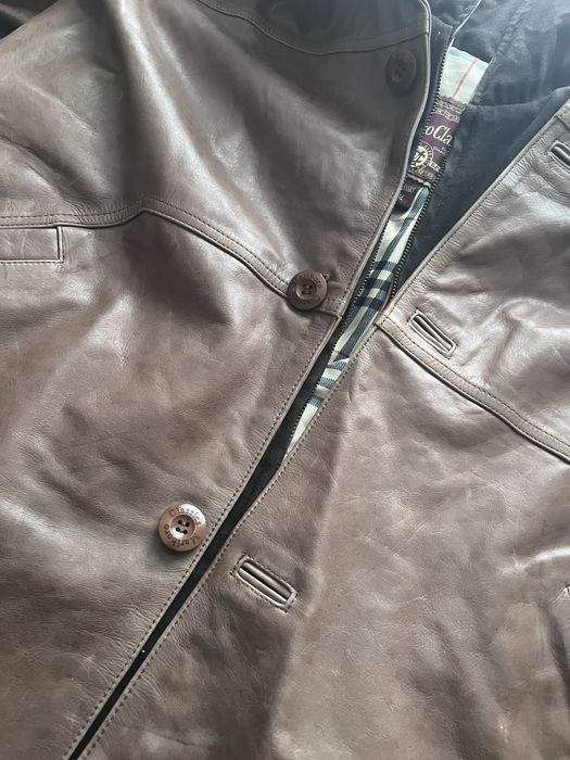 Geaca de piele naturala Marlboro Classics