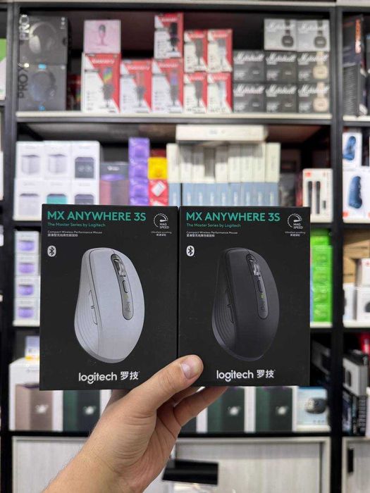 Logitech MX Anywhere 2s и 3S — компактная беспроводная мышь. Есть дост