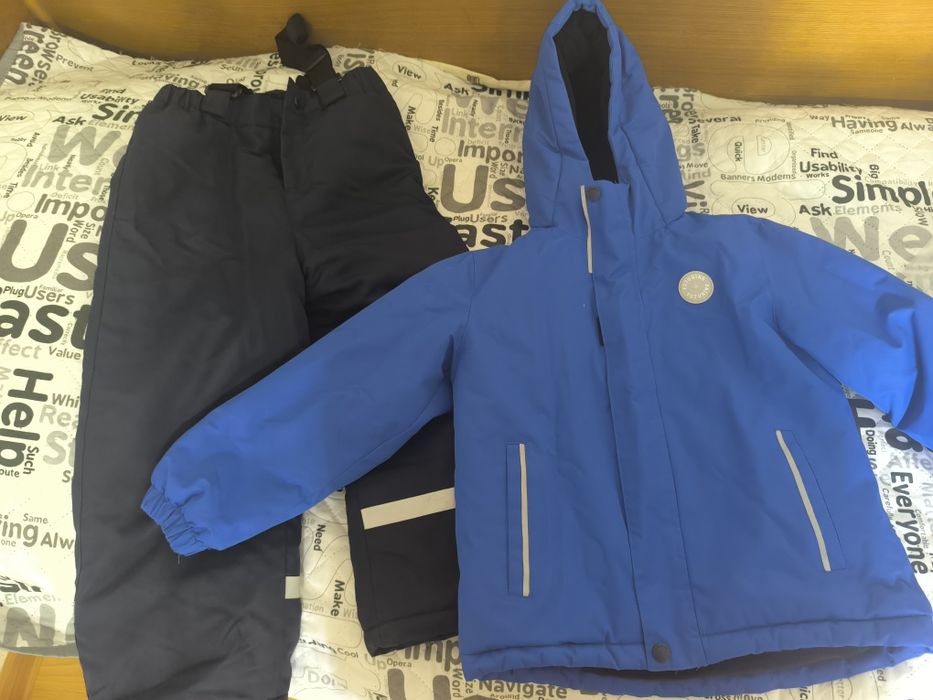 Продам зимнюю куртку на рост 110-118