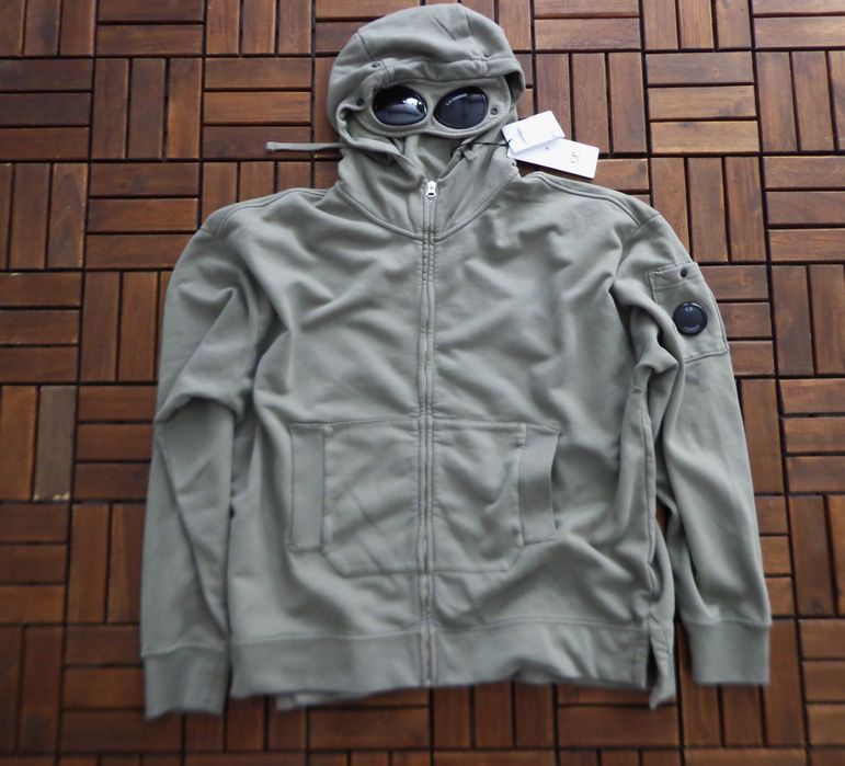 Мъжки суичър CP Company Goggle ful Zip Hoodie размер XL