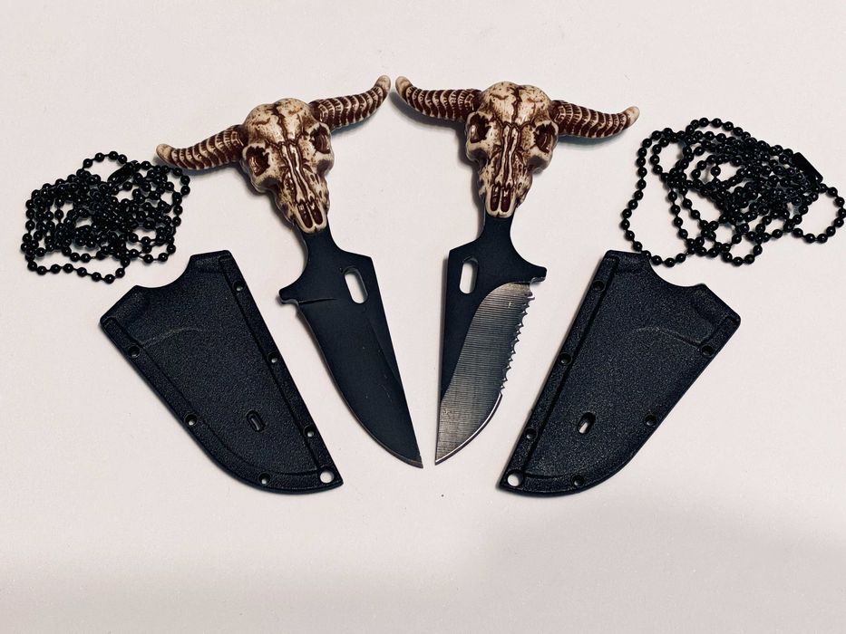 Нож за скрито носене TEXAS нож за врата Push Dagger