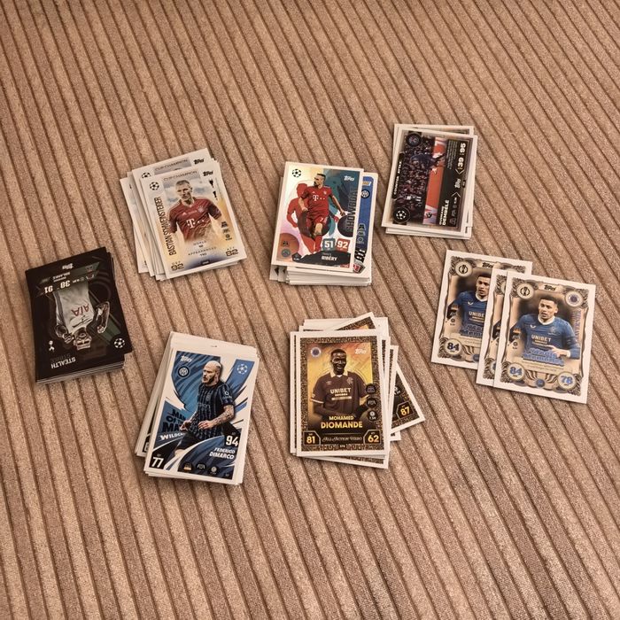 Футболни карти match attax 2025/2026