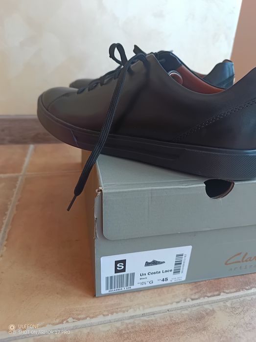Clarks мъжки Сникърси Un Costa Lace 261449047 Черен 45 размер