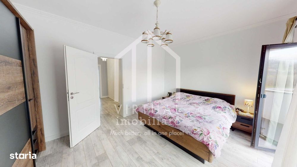 Casa cu 5 camere, 120mp utili + terasa, teren 300mp,  Cisnadie.