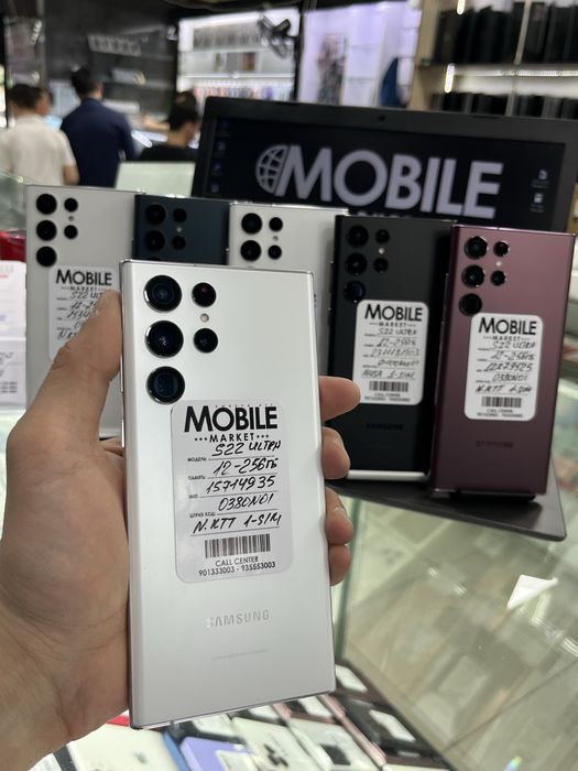 Samsung S22 Ultra • 100% Orginal • NASIYA SAVDO Va Naxtga Tanlab Oling