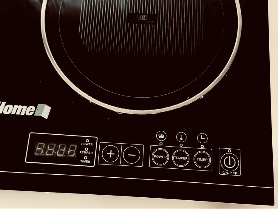 Plită electrică dublă cu inducție ModelHome ProDuo, 3100W, Touch