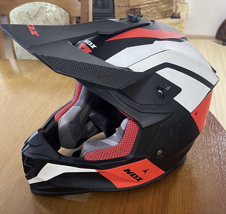 Cască Fox Airoh / Mărime M /impecabilă / atv - cross - quad !