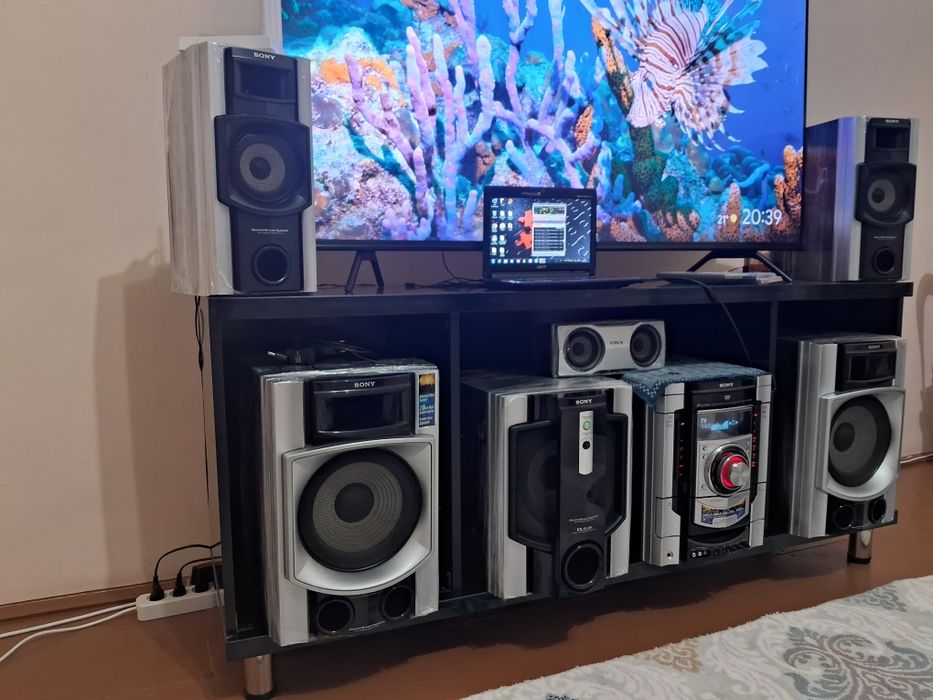 Музыкальный центр SONY 8400 WAT холати Ало янги DVD формат
