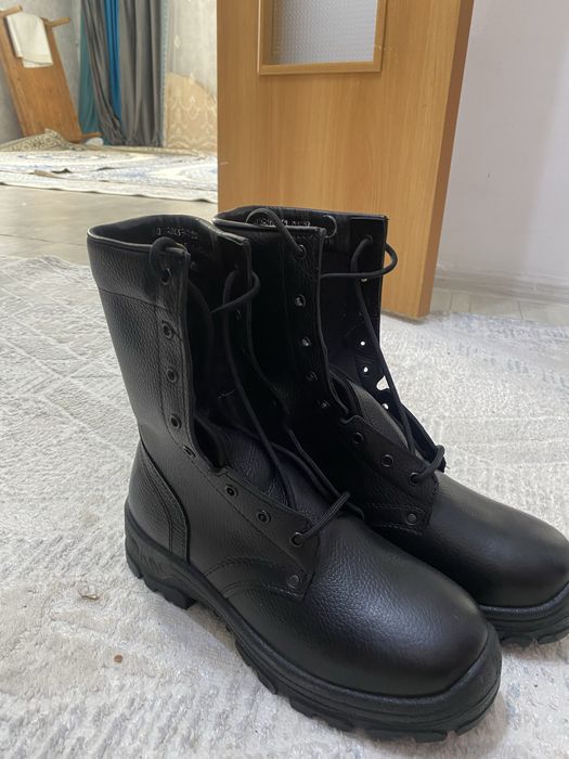 Кожаный берцы 42 размер