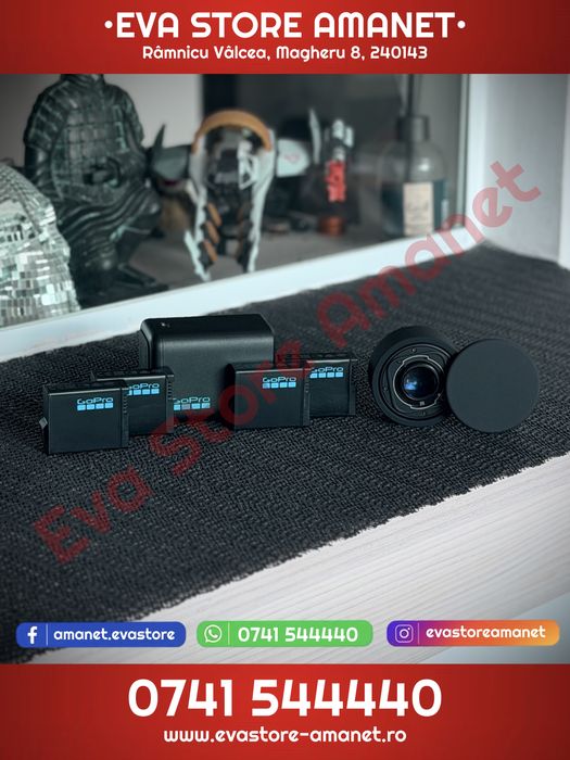 Mega Pack GoPro HERO13 Black + 4 Baterii + Încărcător Dublu + HERO11 Mini + HERO5 + Kit Accesorii + microSd SanDisk Extreme Pro 2 x 256GB / 1 x 128GB
