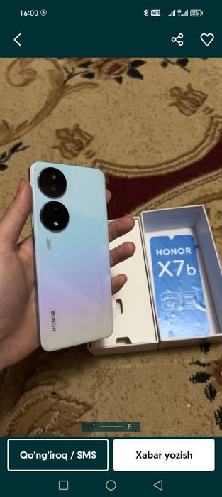 Honor x7b sotiladi yangi yaqinda olingan