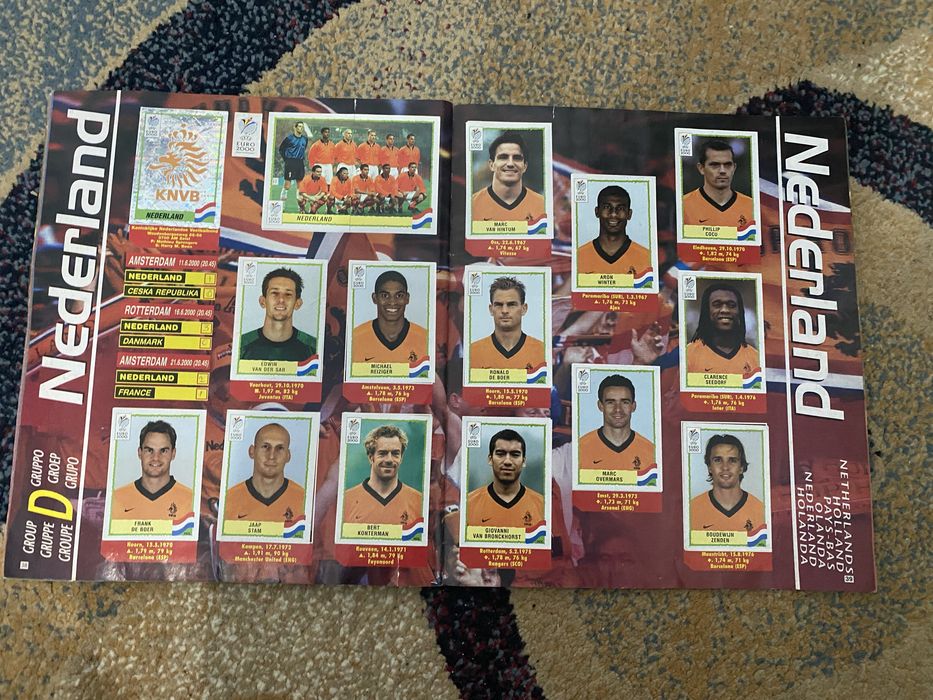 Panini Euro 2000. 100% Completed Sticker Album. Superb!!