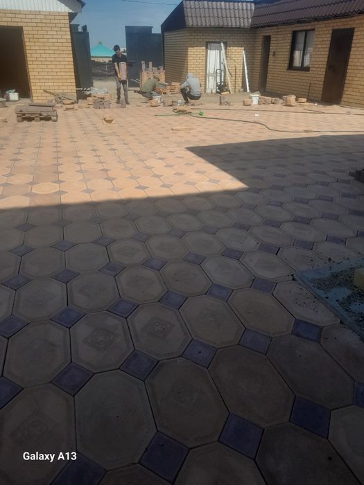 Укладка Брусчатки бардюр