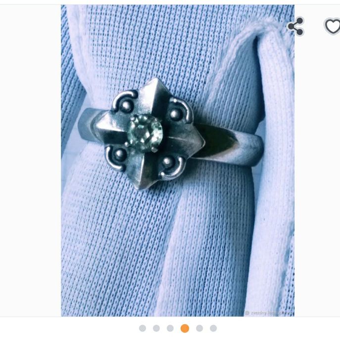 Кольцо серебро 19 р  Львовский ювелирный