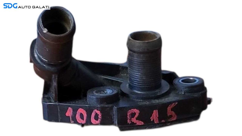 Suport Flansa Corp Carcasa Termostat Apa Renault Megane 2 1.5 DCI 2002 - 2008 Cod 8200337841 8200337841E 8200423361 8200423361A [L7729]